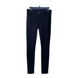 GoldSign Black High Rise Straight Leg Skinny Jeans Size 31